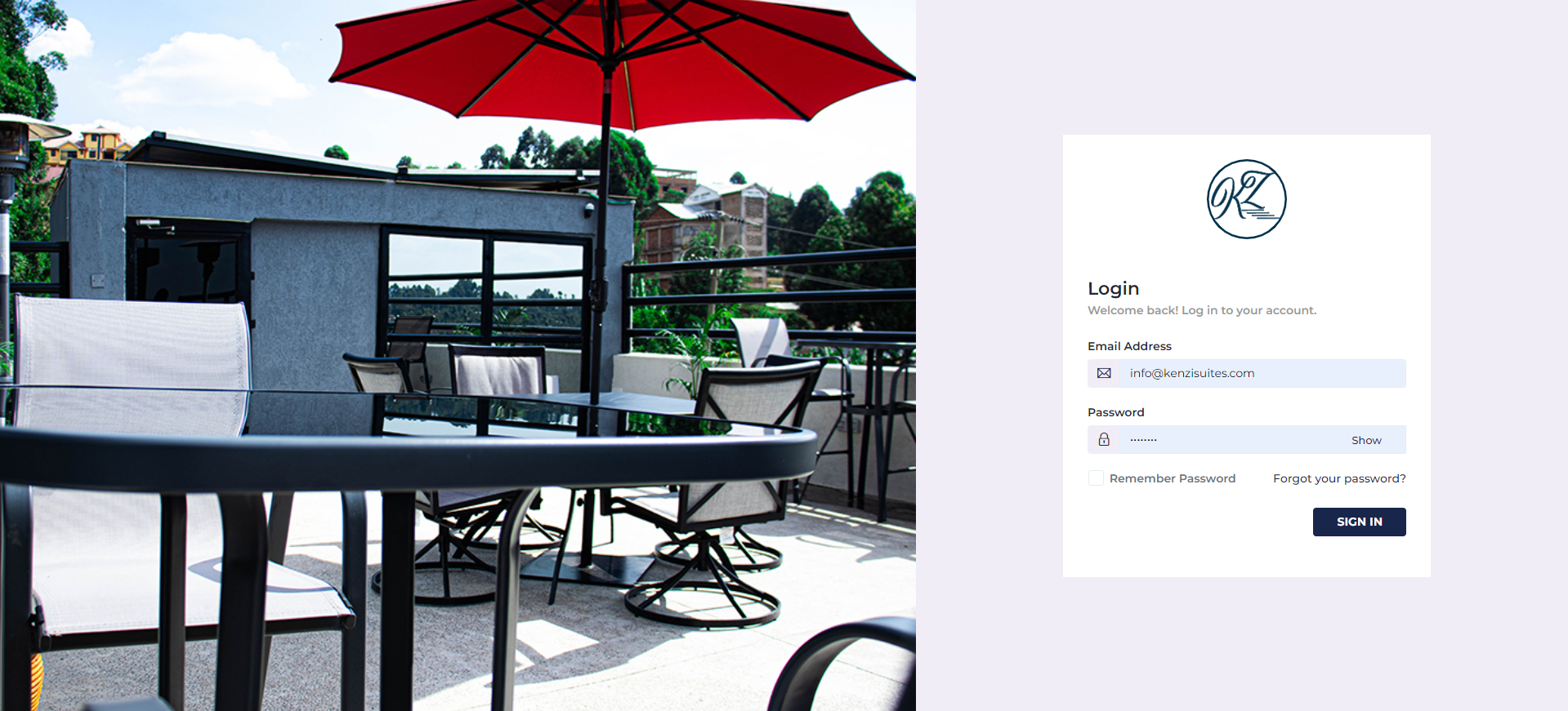 Kenzi Suites - Booking-Ready Digital Presence