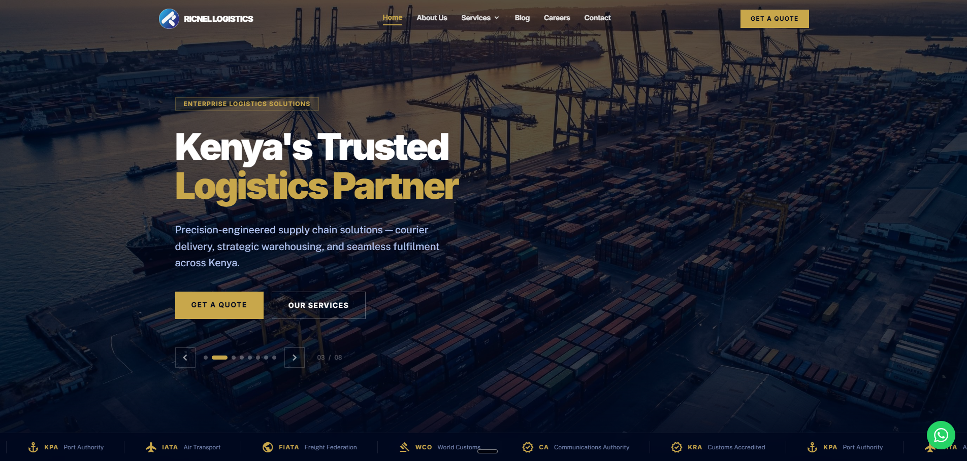 Ricnel Logistics - Brand Identity and Financial Backbone