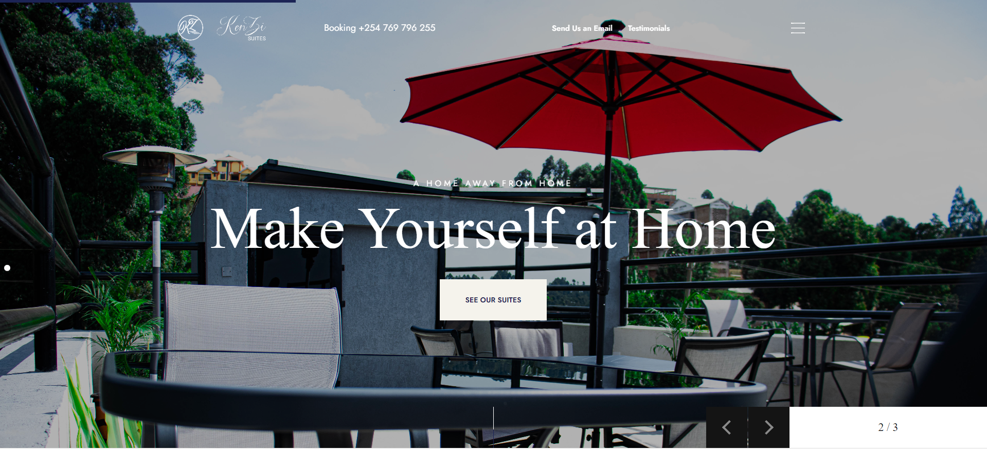 Kenzi Suites - Booking-Ready Digital Presence